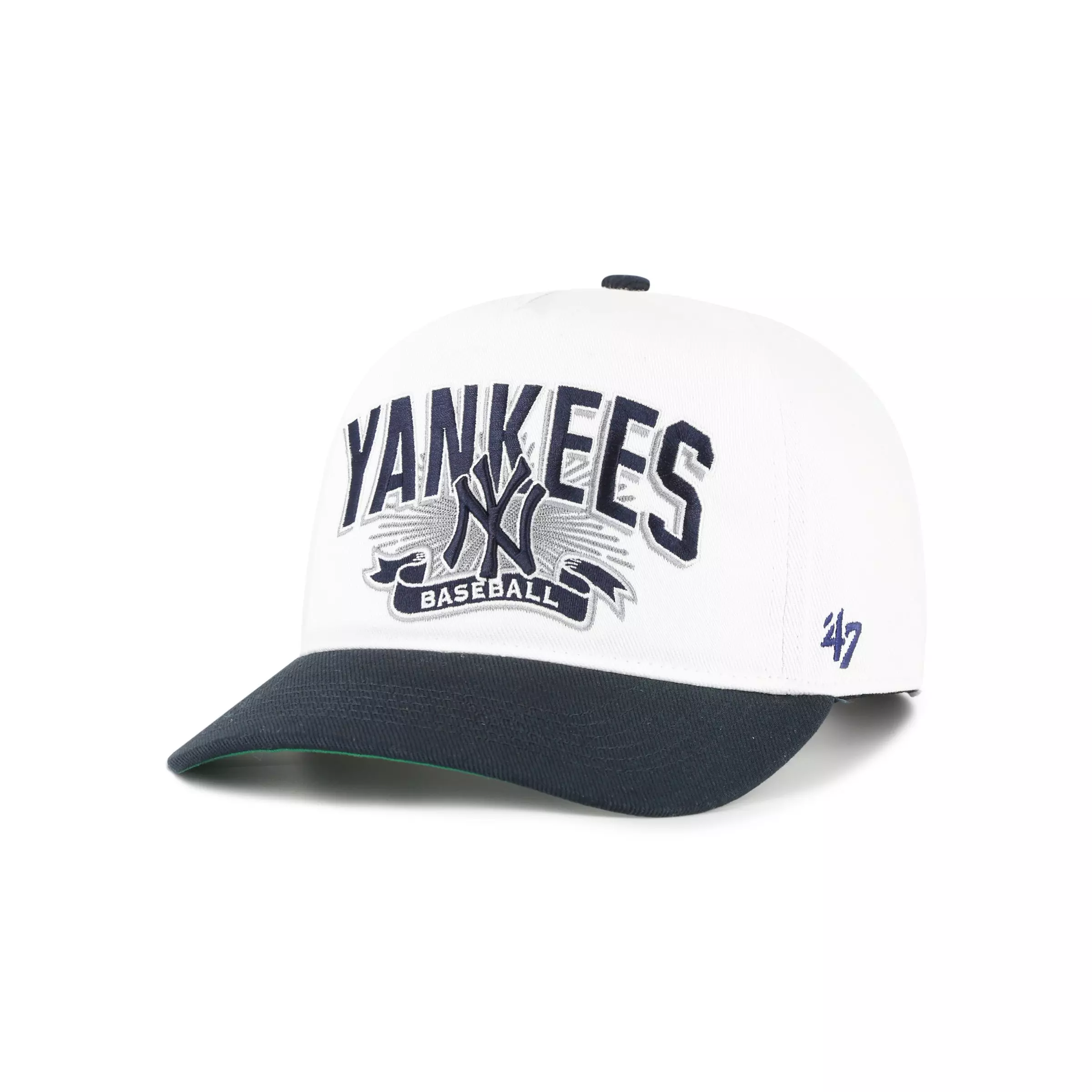 47 New York Yankees Prime Play Hitch Snapback Hat - White